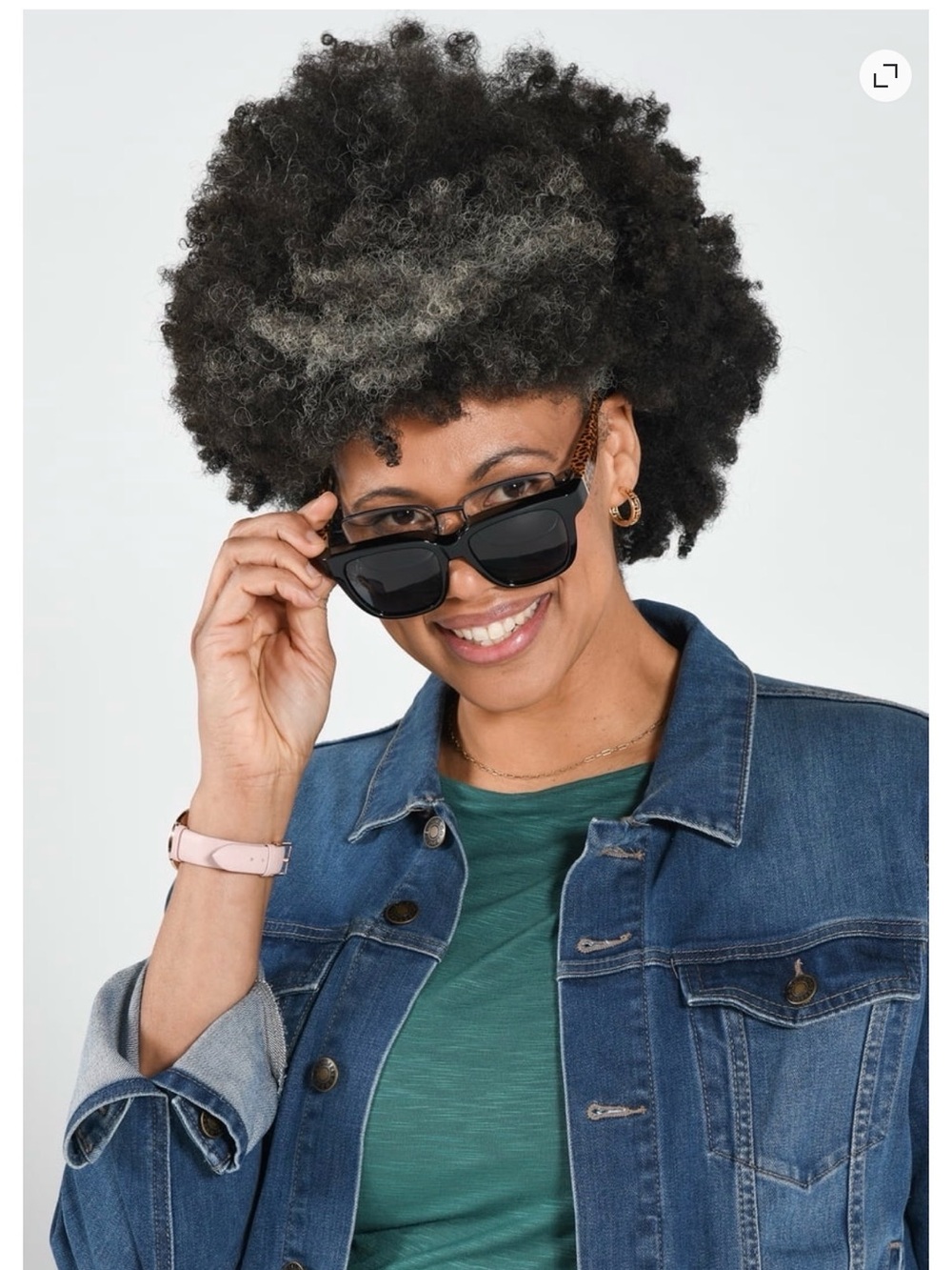 Foster Grant Solar Shield Dioptics Animal Print Fashion Sunglasses - NWT - Picture 5 of 6